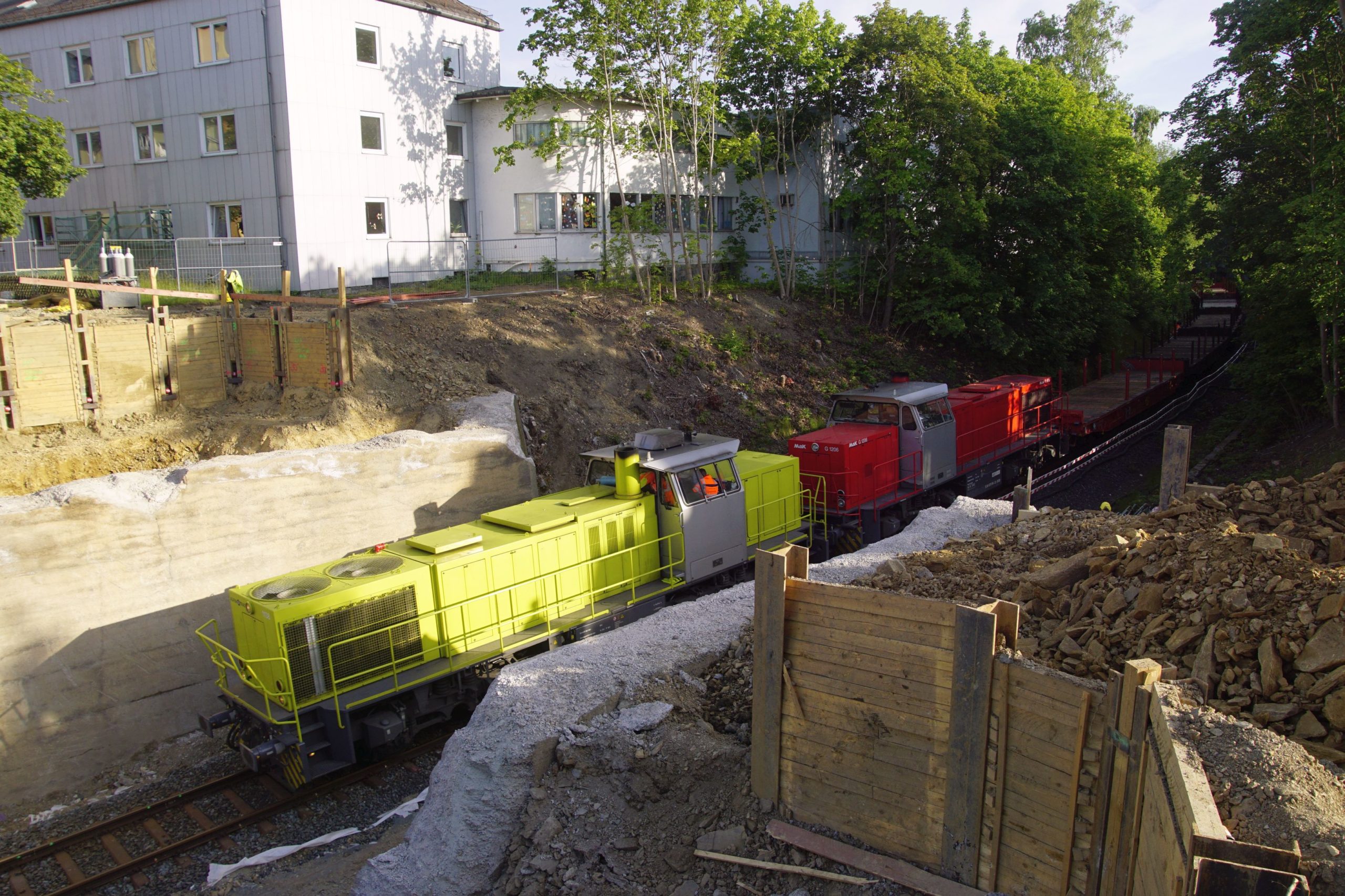 Instandsetzung Bahnstrecke Hof Bad Steben KBS 857